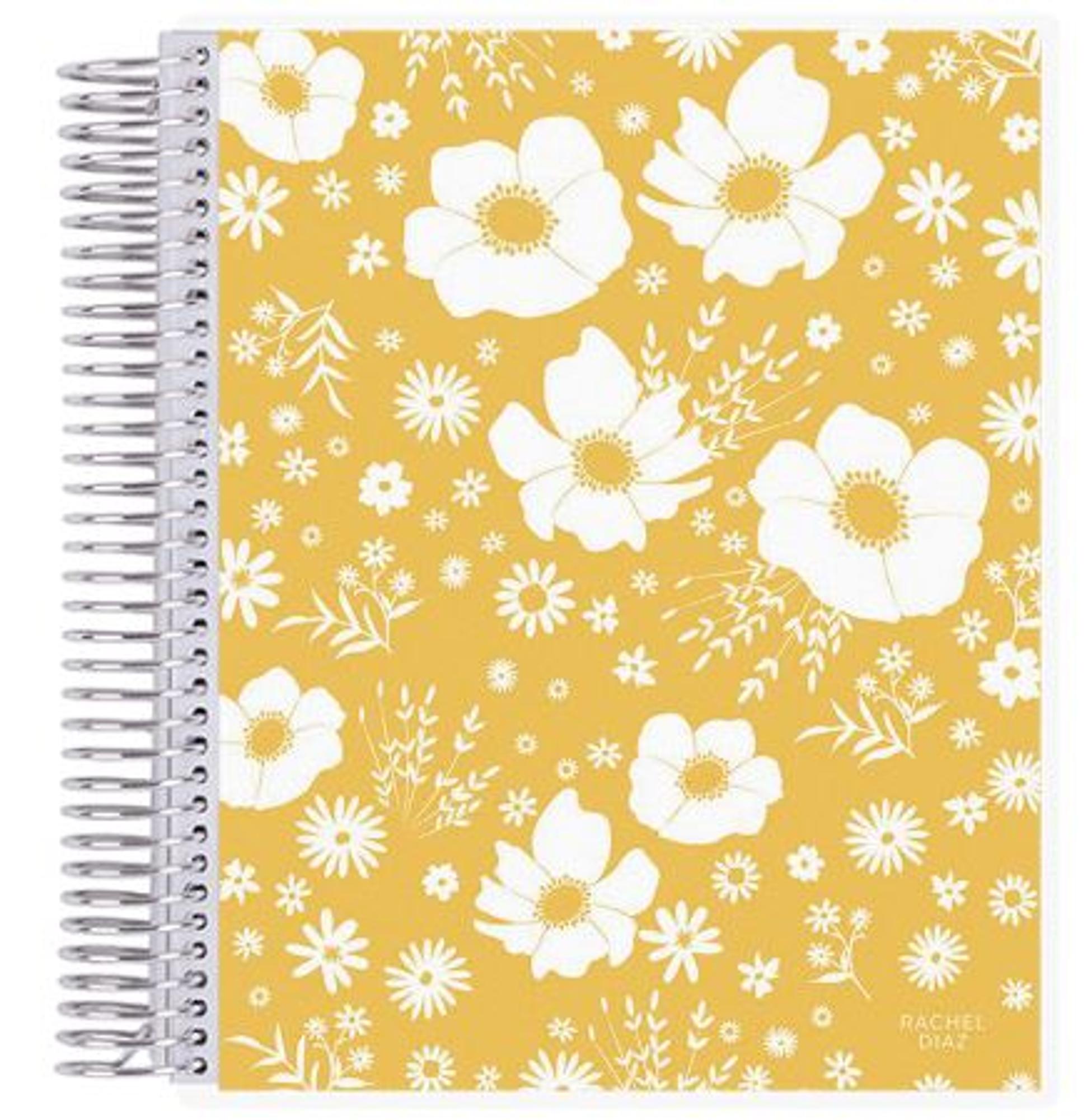 image of: Coiled Lined Notebook 7x9