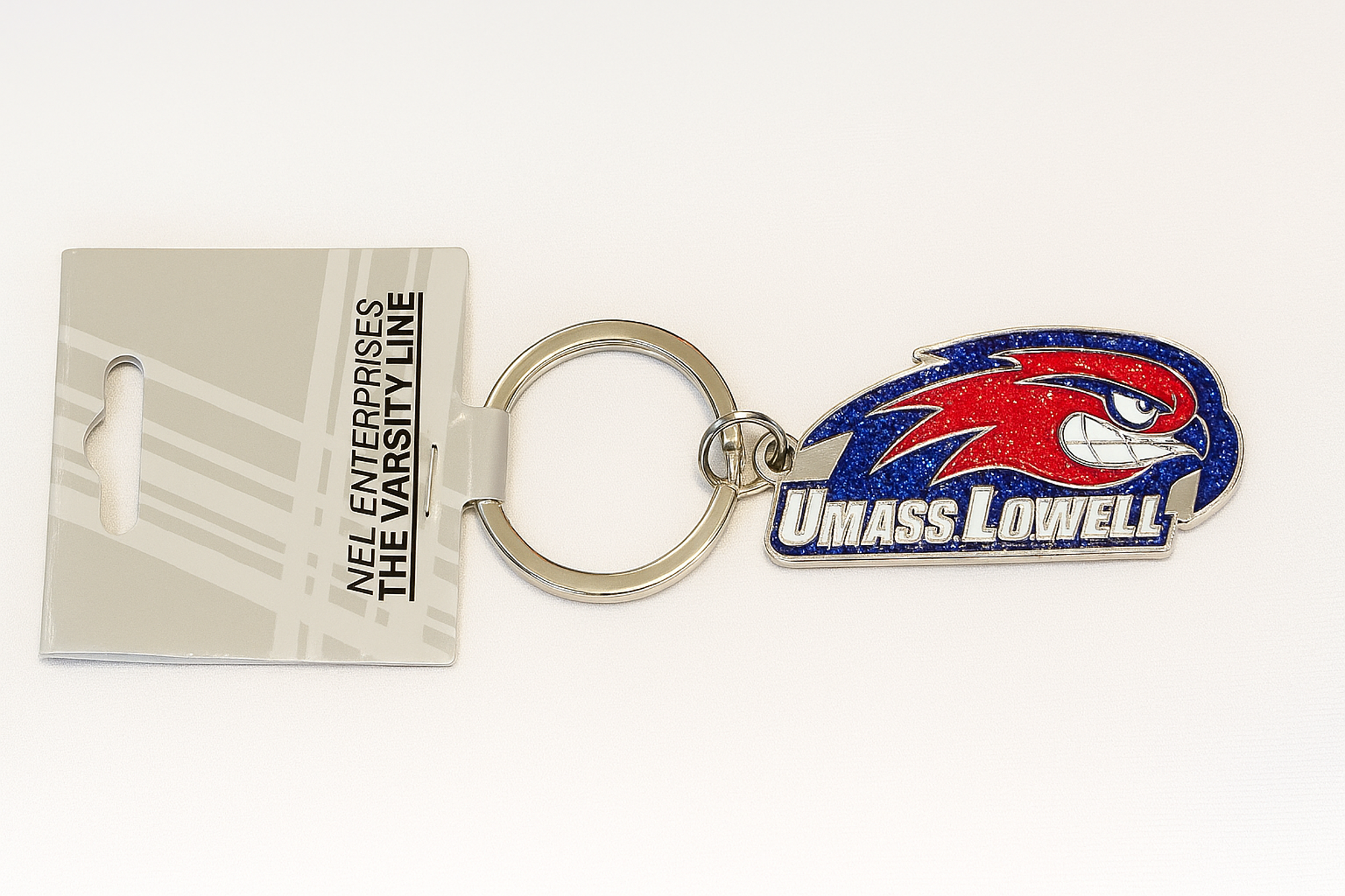 image of: Glitter River Hawk Keychain
