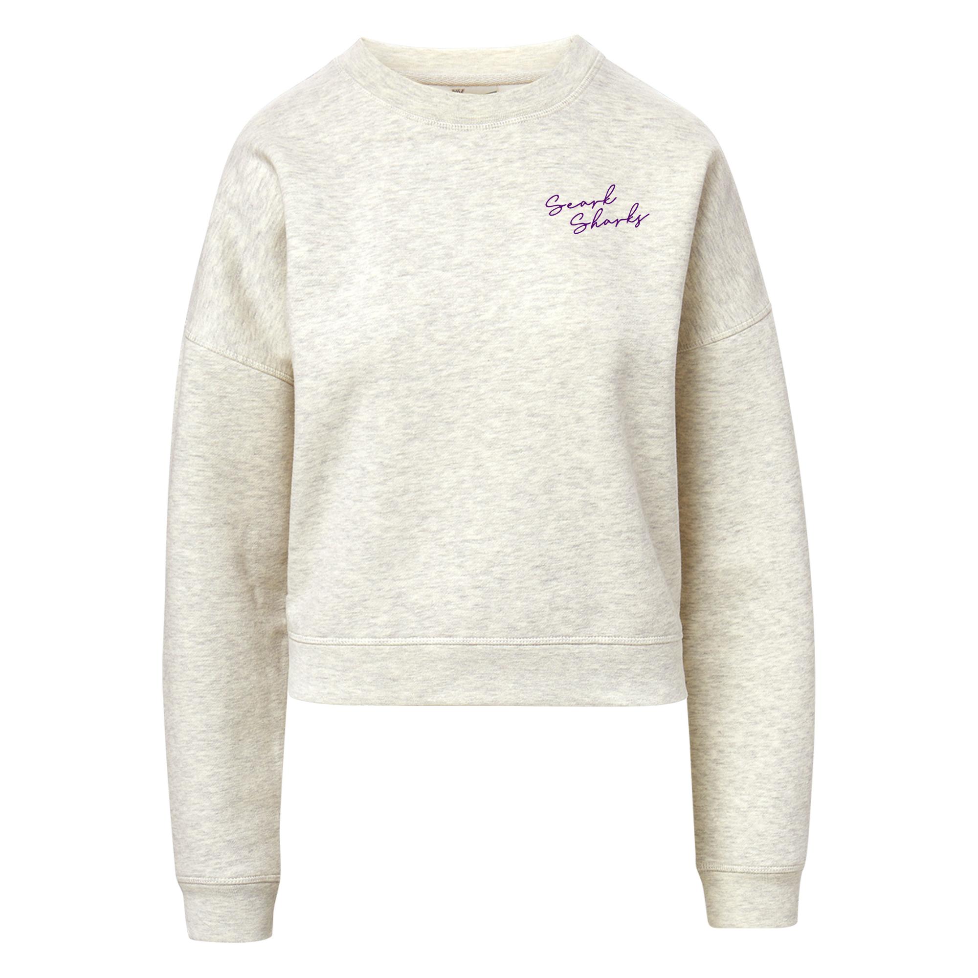 Product image 1 of 1 for Southeast Arkansas College Ladies Vintage Fleece Crew, Heather Oatmeal
