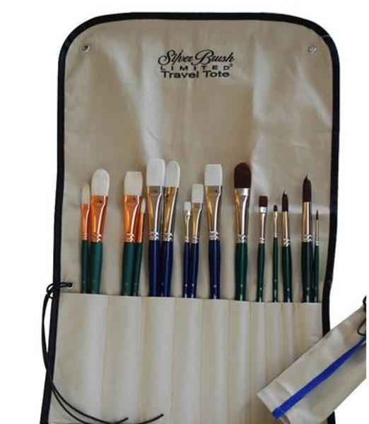 TRAVEL TOTE FOR BRUSHES; $14.95