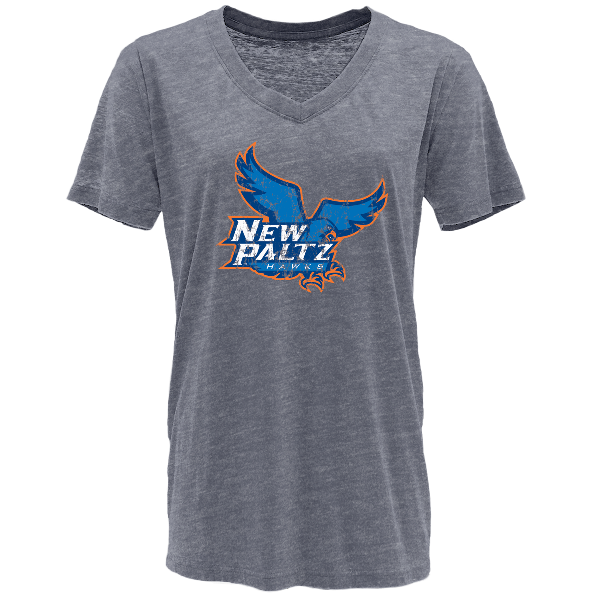 Product image 1 of 1 for Ladies Burnout V-Neck Tee