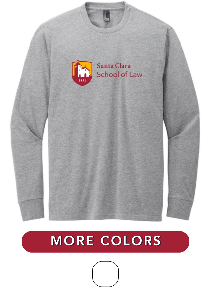 Santa Clara University School of Law Long Sleeve Tee; $26.98