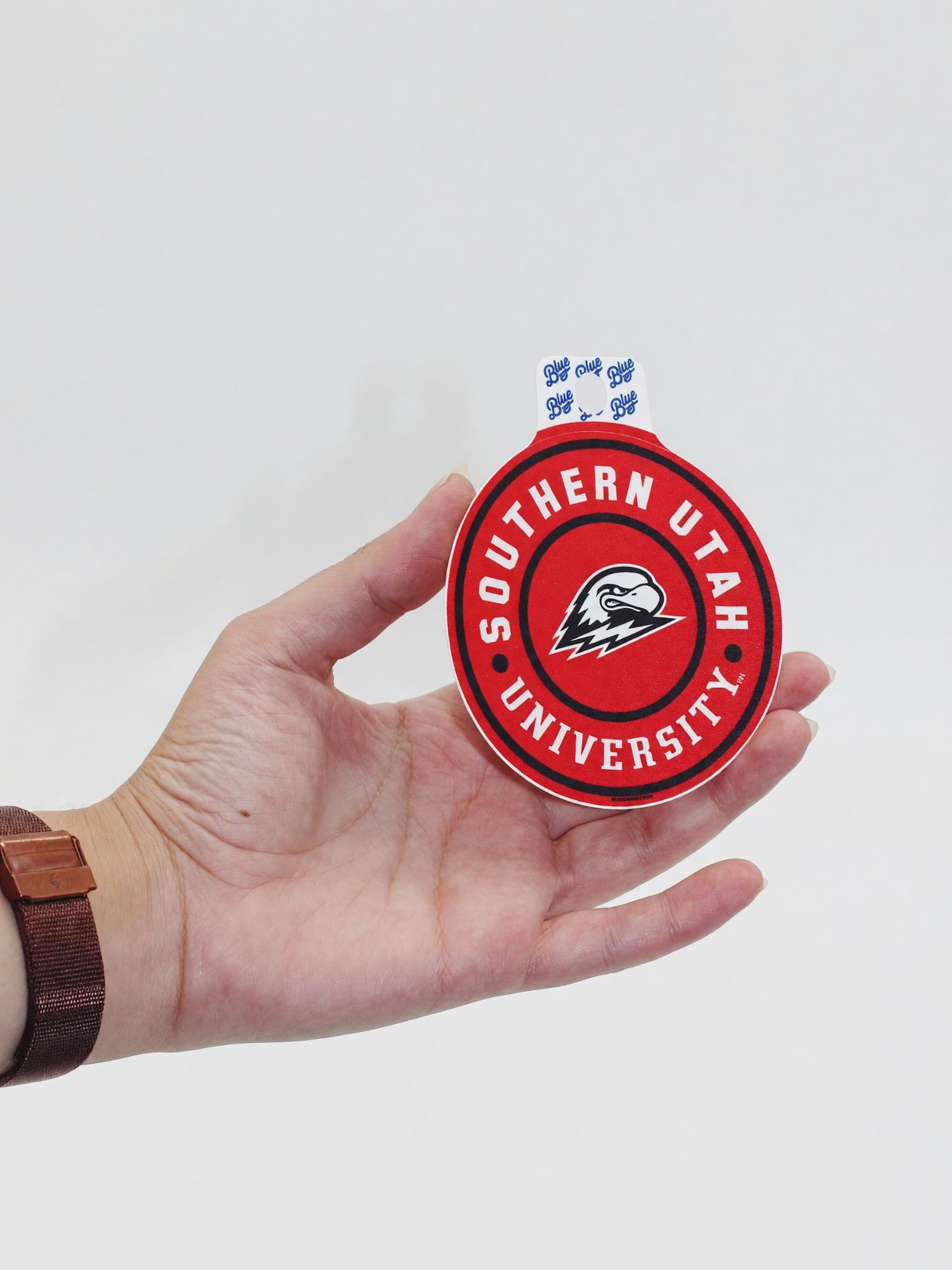 Product image 2 of 2 for Bold Red SUU Sticker