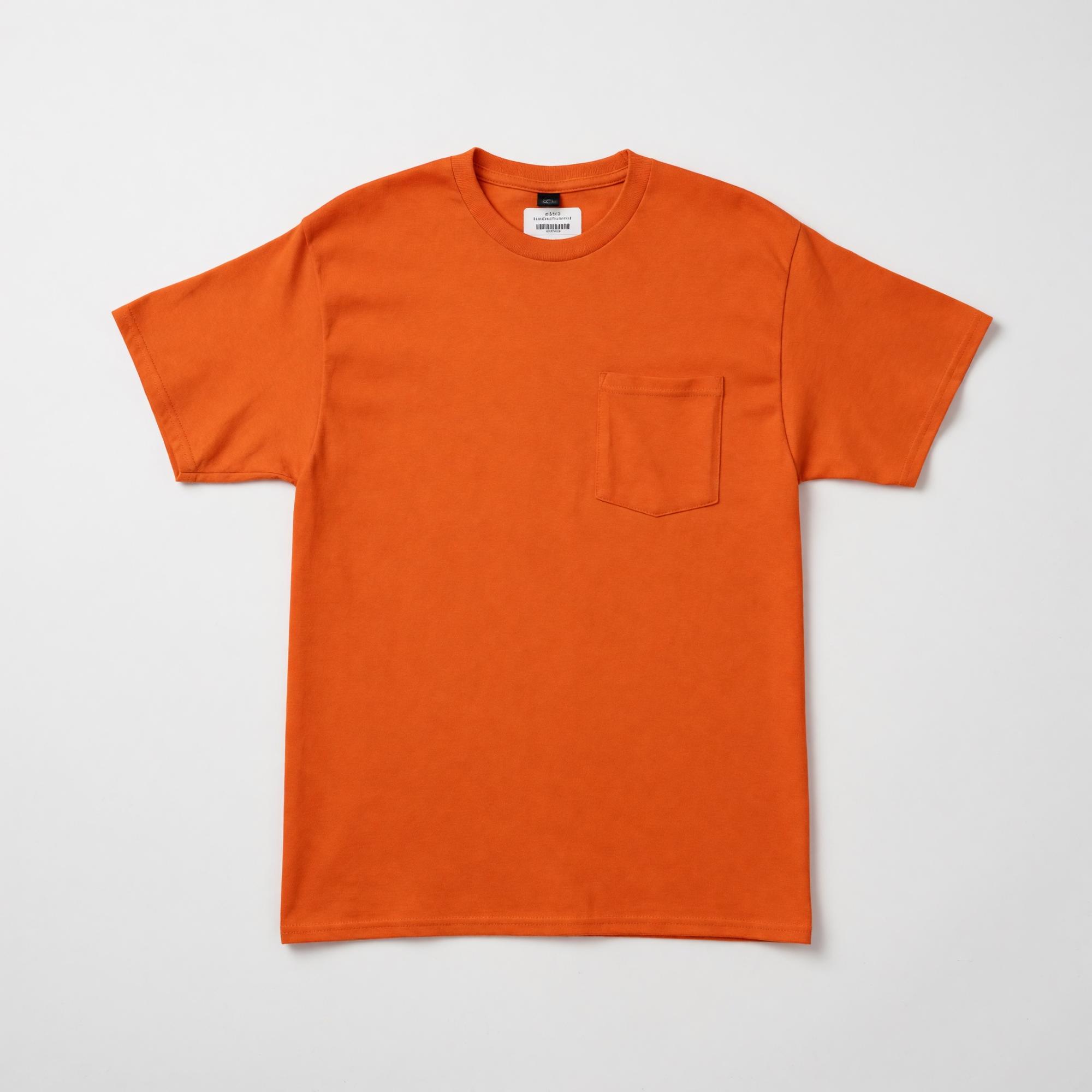 Variant 3 of 5 for Port & Co Orange Essential Pocket Tee