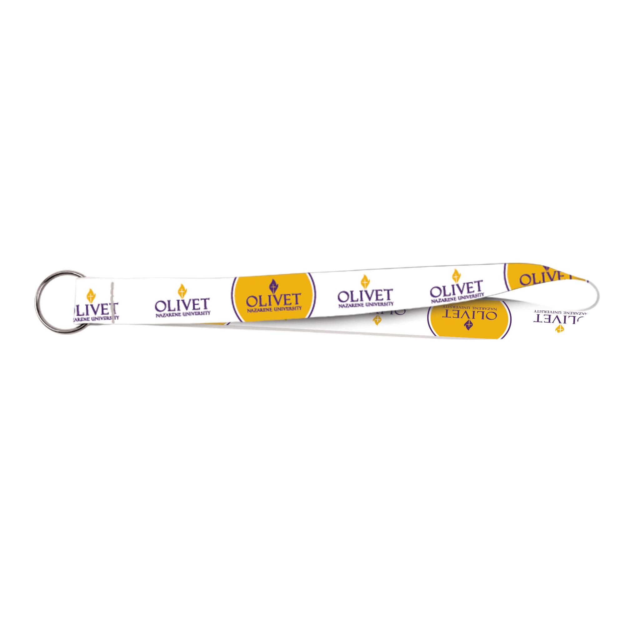 Product image 1 of 1 for Olivet Nazarene University 3/4 in. Sublimated Wristlet Keystrap