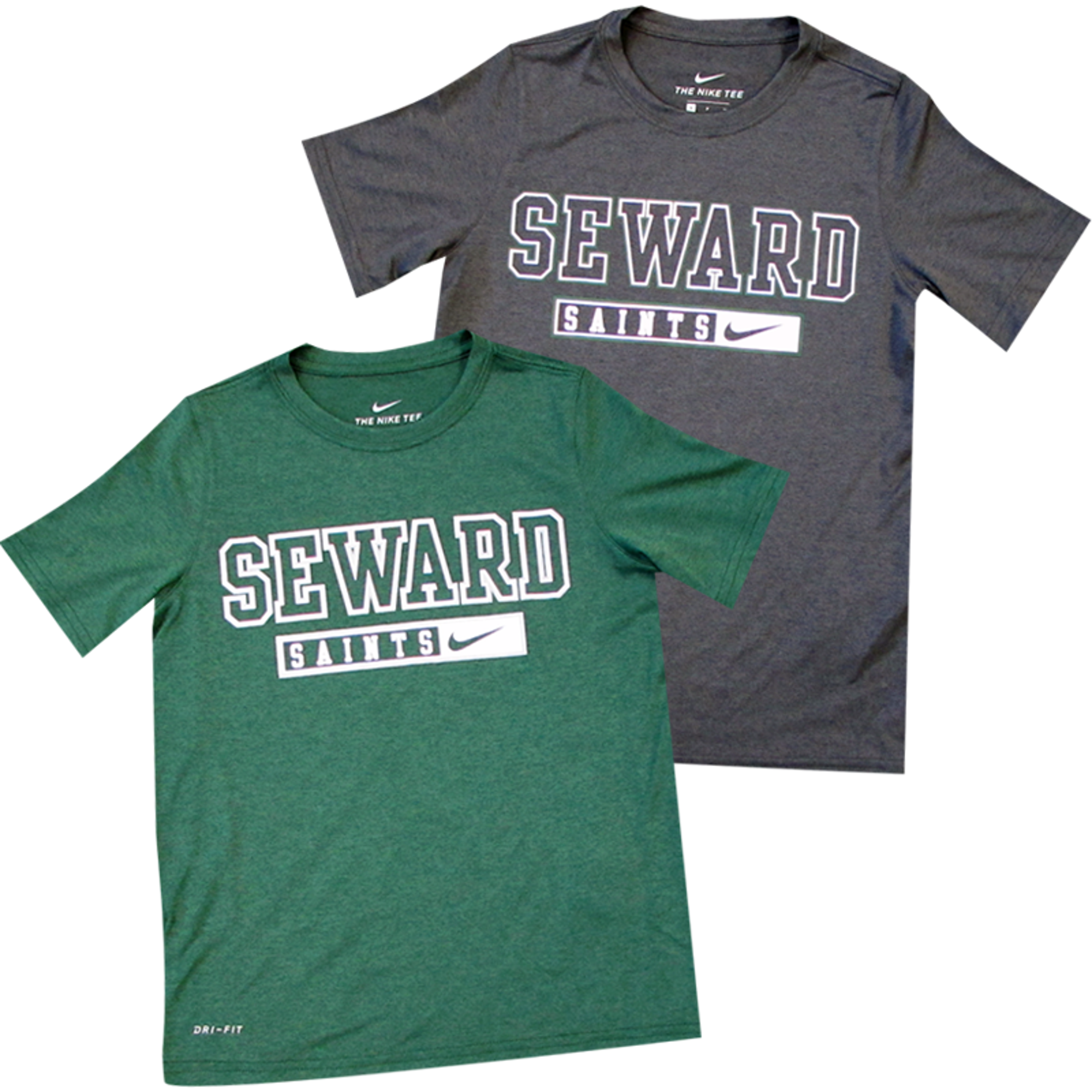 image of: NIKE SEWARD SAINTS SS OUTLINE LEGEND DRIFIT YOUTH TEE