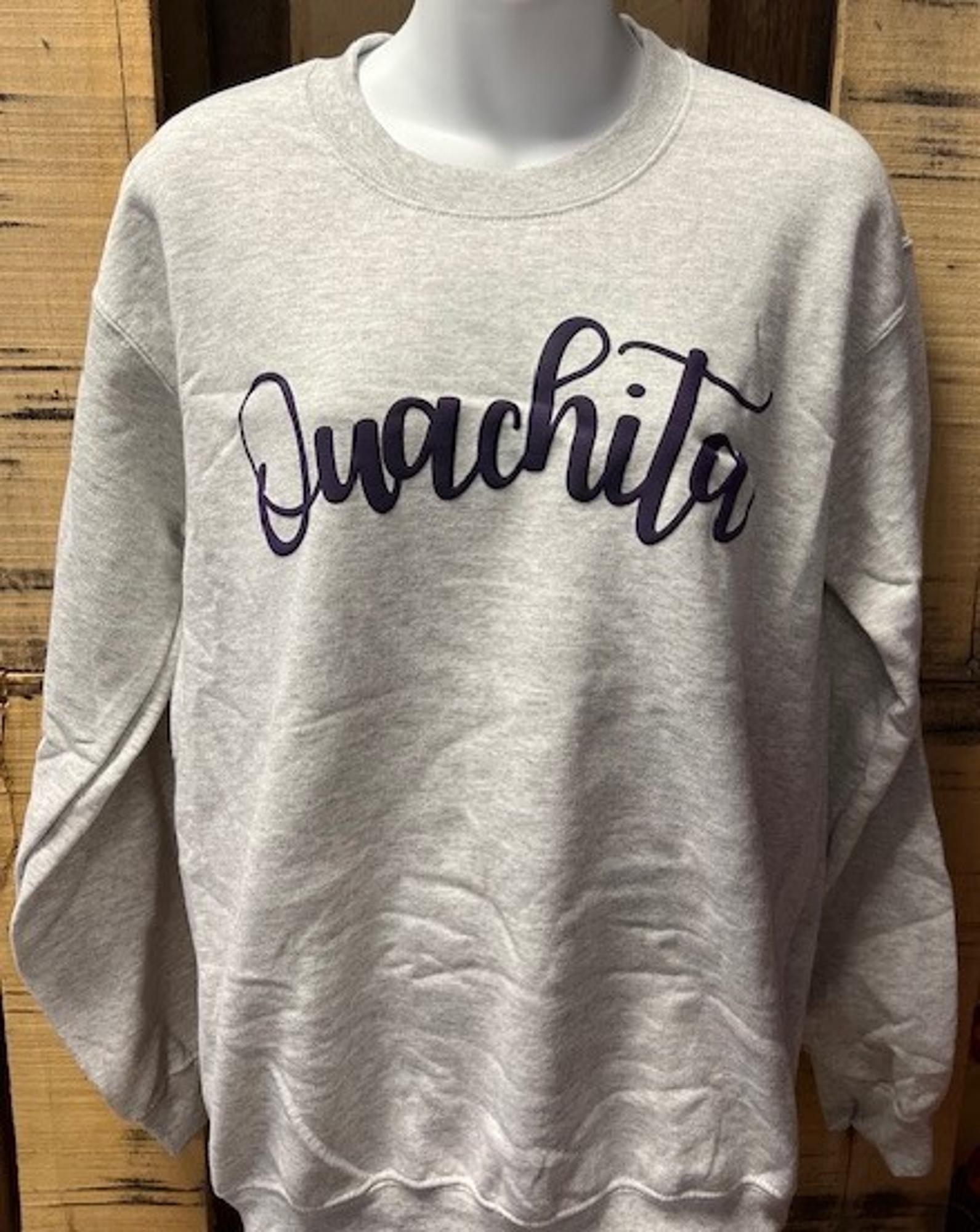 image of: Ouachita Puff Ink Crewneck Sweatshirt
