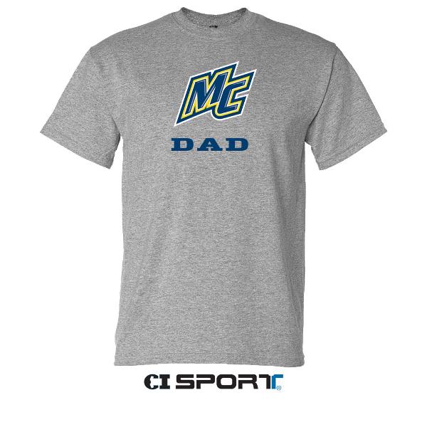 MC Dad Heather Grey Tee; $19.99