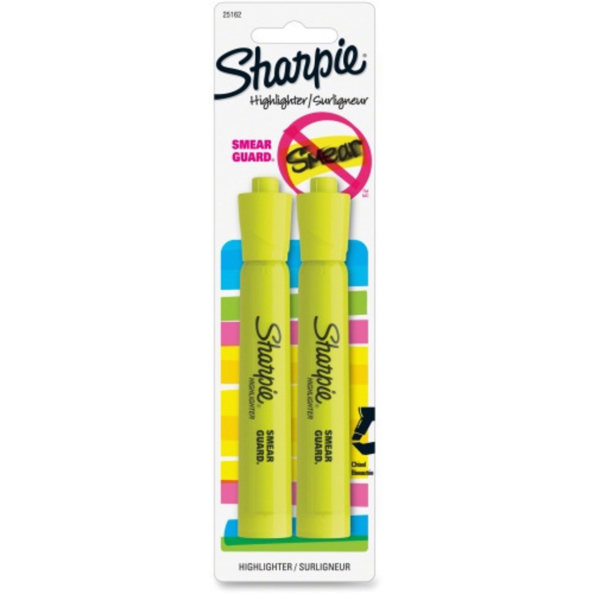 image of: HIGHLIGHTER MAJOR ACCENT 2 PK YELLOW