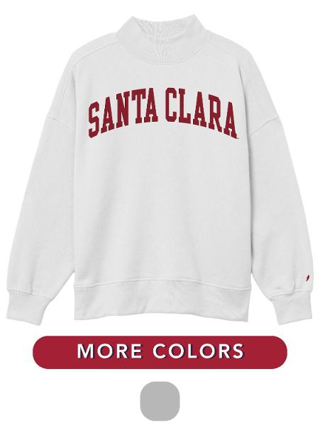 Santa Clara Broncos Women's Sewn Diana Mock Neck; $79.98