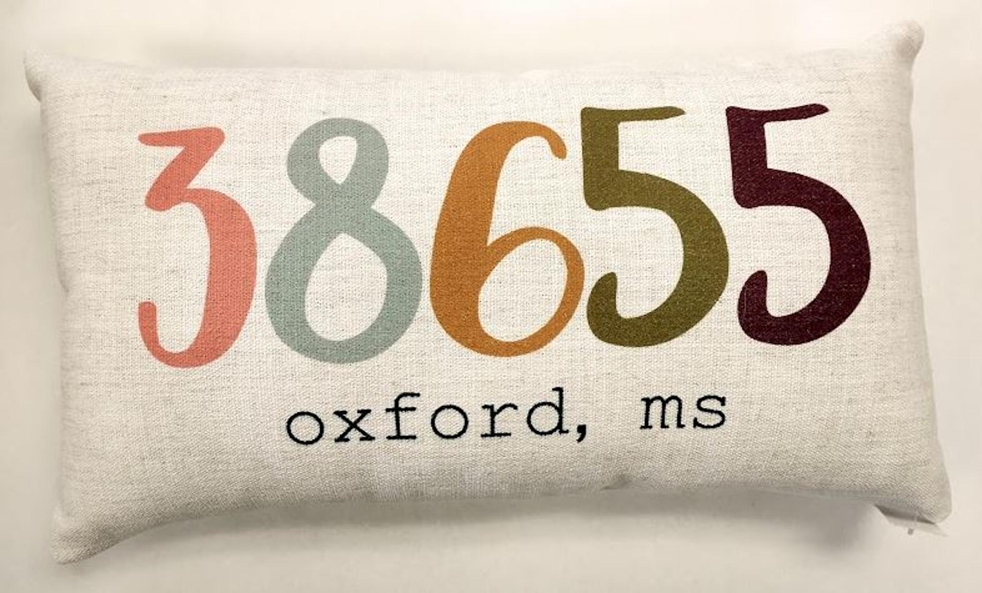 image of: Colorful Oxford MS 38655 Lumbar Pillow 17x10