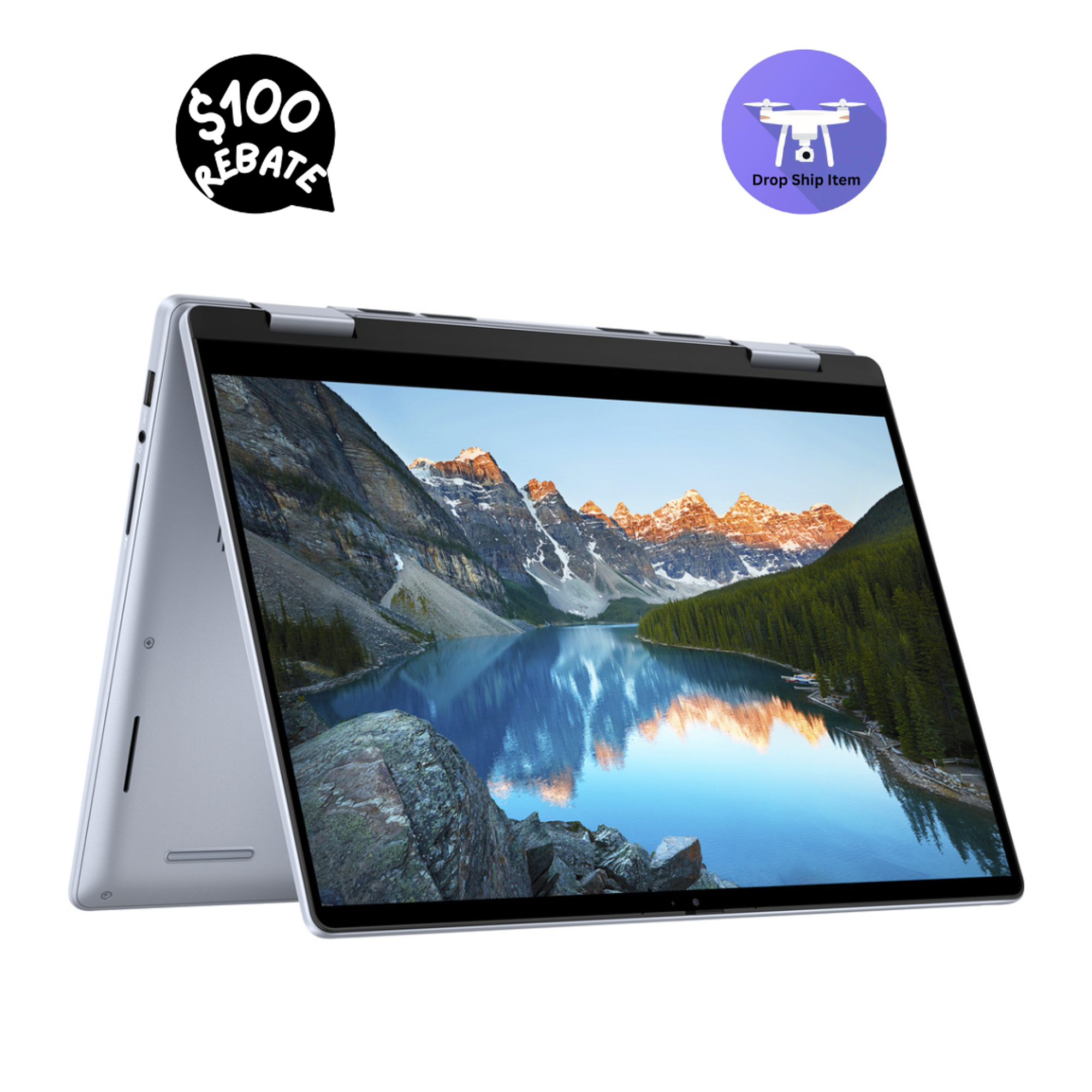 Product image 1 of 4 for DROP SHIP DELL INSPIRON 14 2-IN-1  Ice Blue