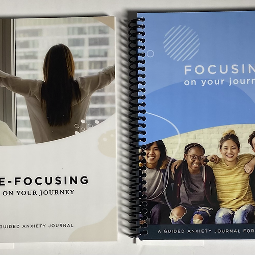 image of: RE-FOCUS ANXIETY JOURNAL