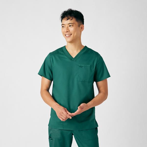 Mens ProFlex 4-Pocket V-Neck Scrub Top; $21.99