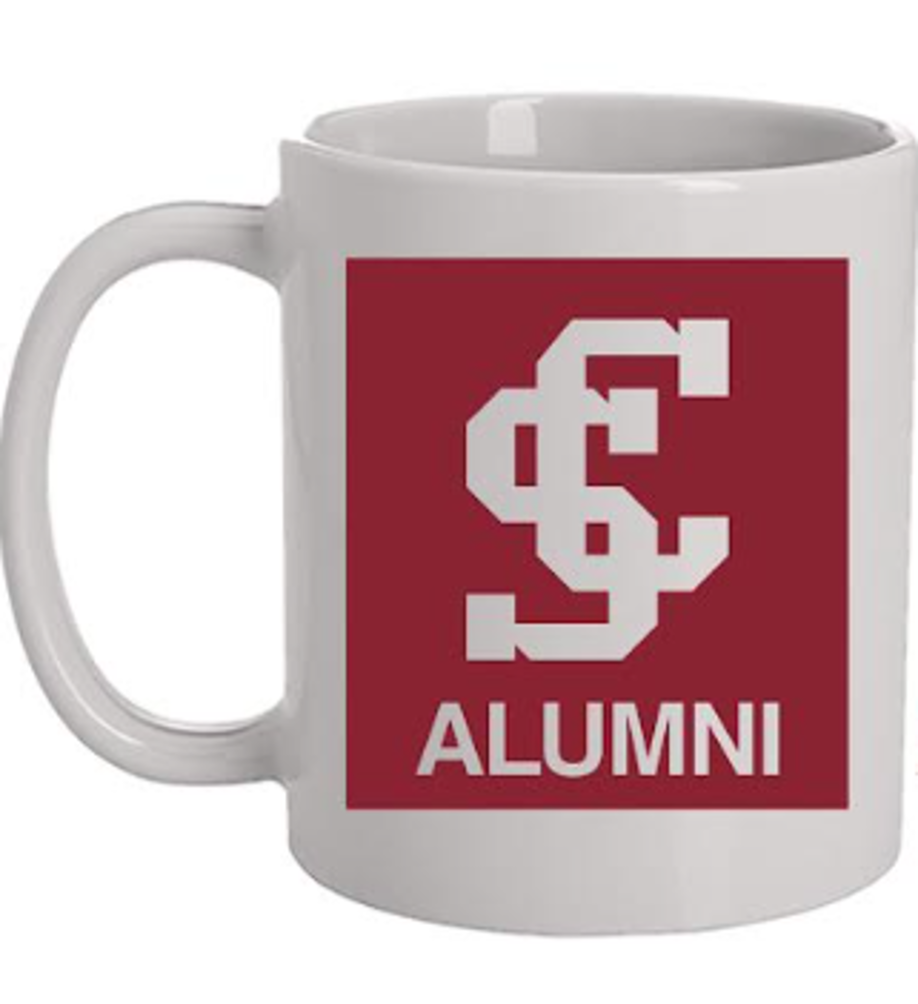 image of: Santa Clara Broncos Alumni 11oz Ceramic Mug, White