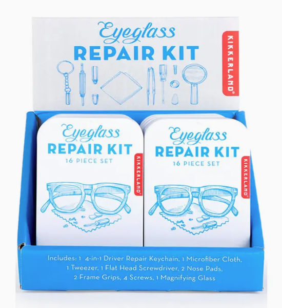 EYEGLASSES REPAIR KIT; $11.99