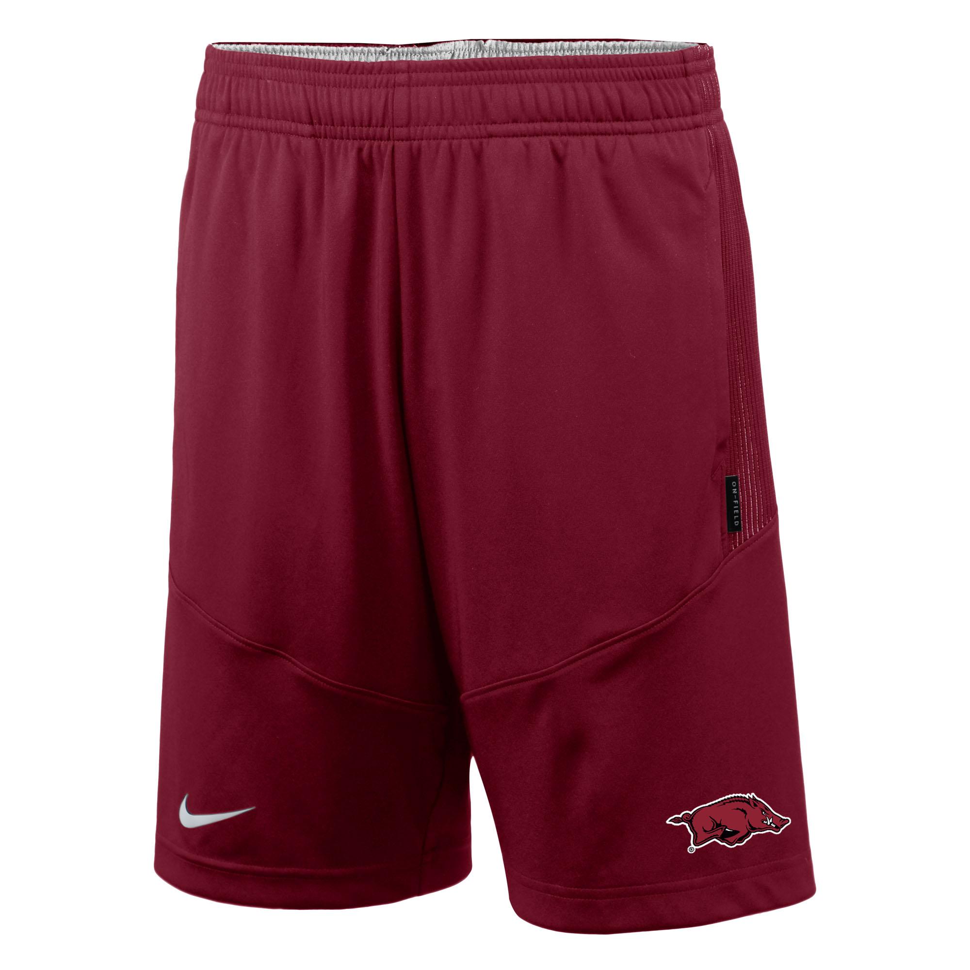 image of: Arkansas Razorbacks Nike Boys Sideline Player Shorts