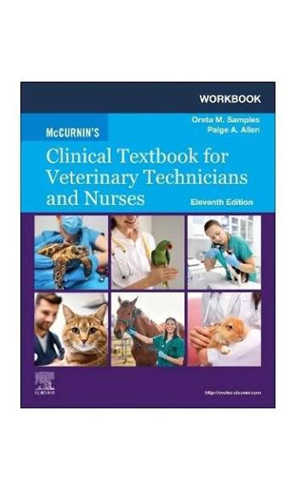 Cover image for Workbook for McCurnin's Clinical Textbook for Veterinary Technicians and Nurses, 11th Edition