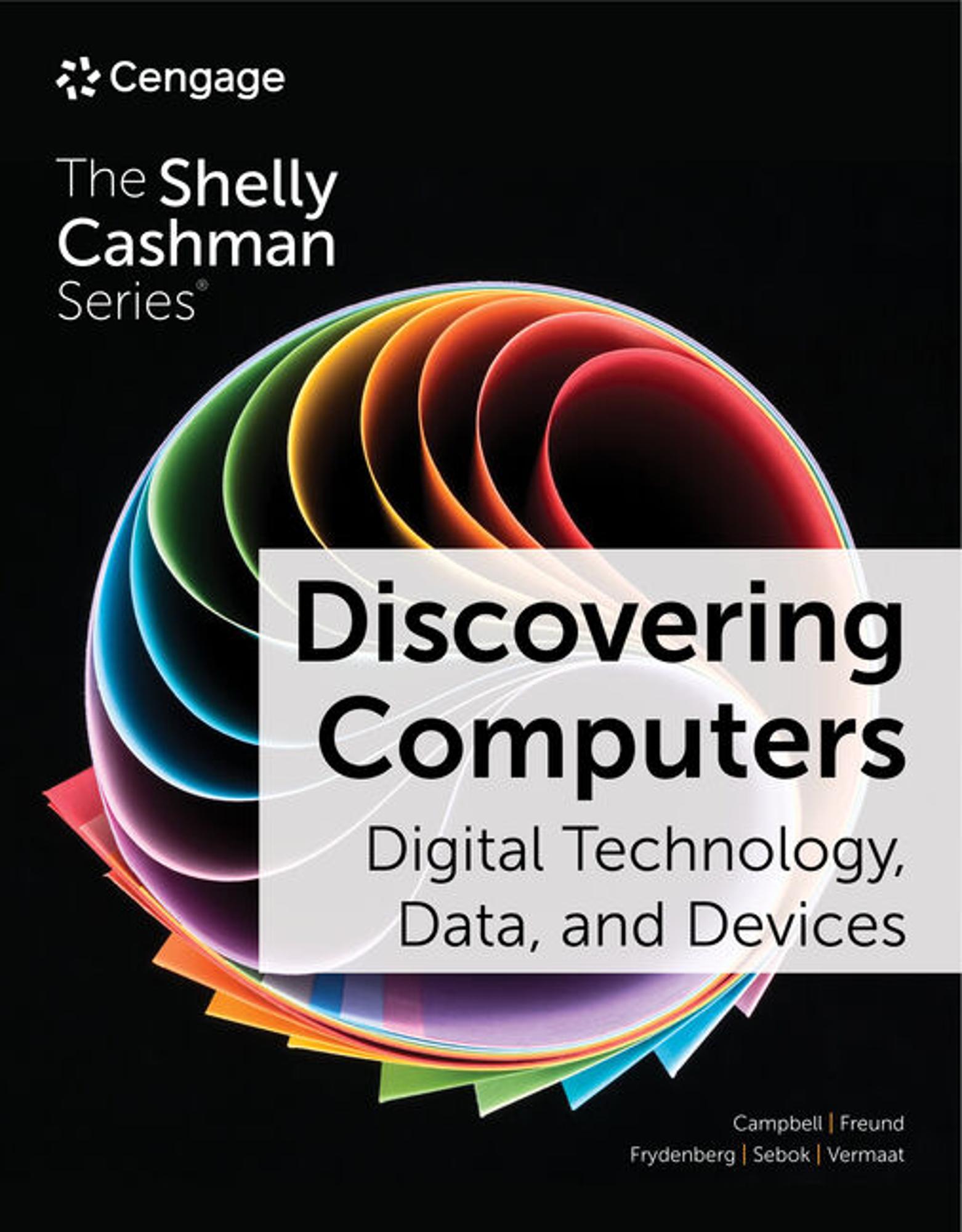 Cover image for Discovering Computers: Digital Technology, Data, and Devices