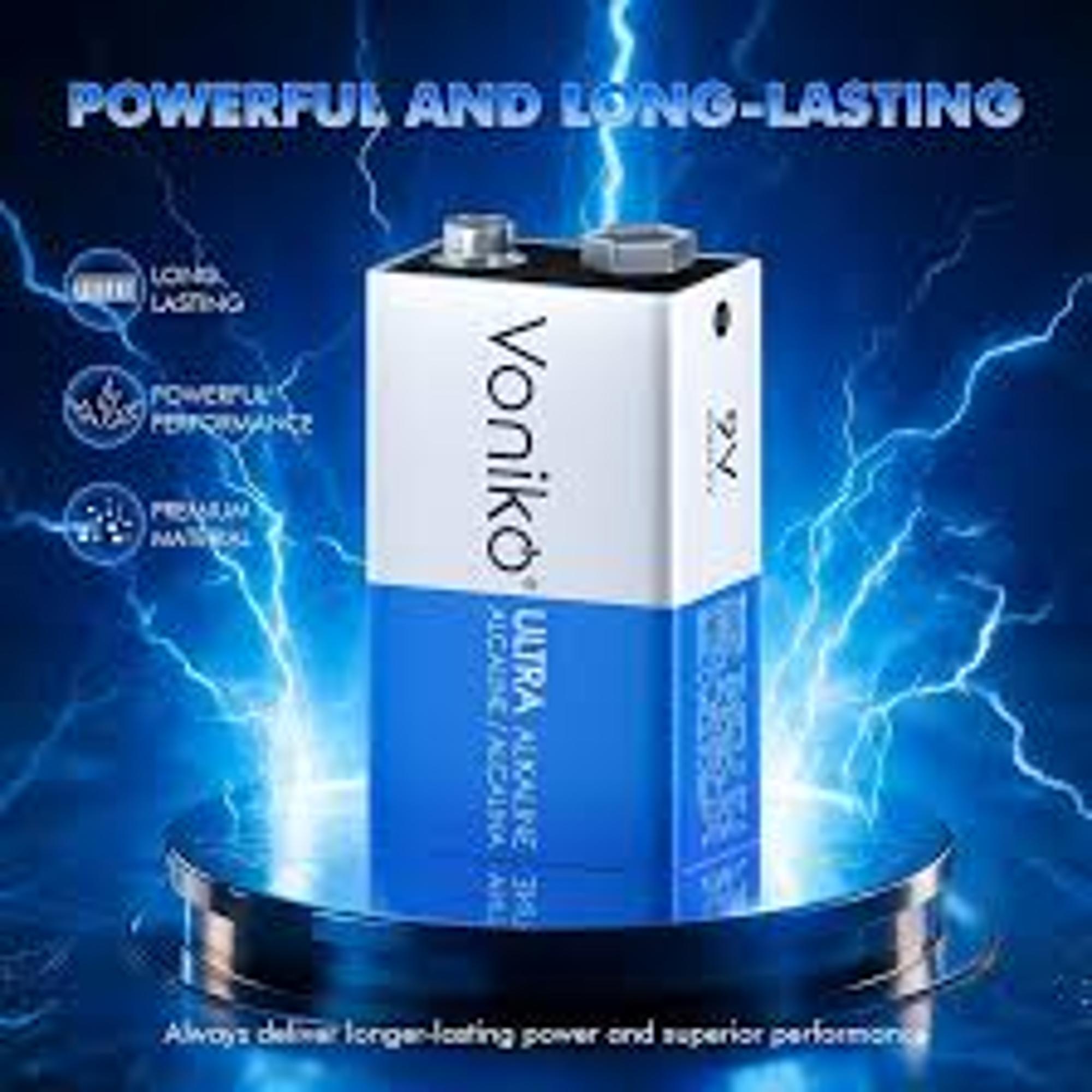 Variant 12 of 13 for Batteries 1.5V, 9V, or AAA
