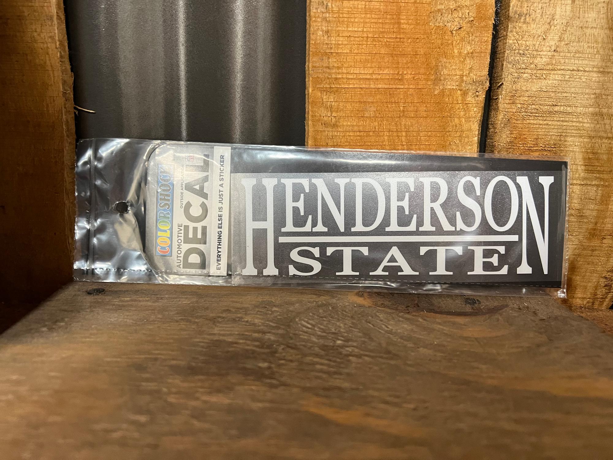 image of: Henderson State Decal