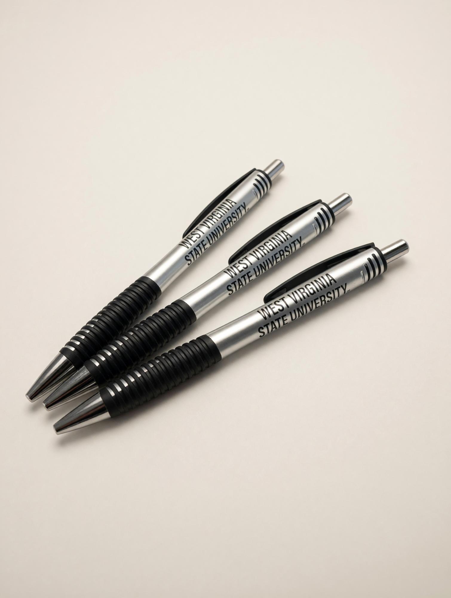Product image 1 of 1 for PENS - MCM WVSU SILVER 3PK