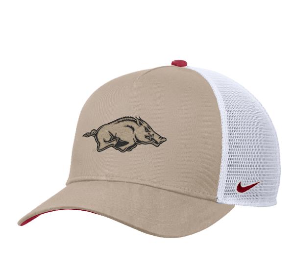 Arkansas Razorbacks Nike Authentics Pinch Panel Meshback Adjustable Cap; $30.00