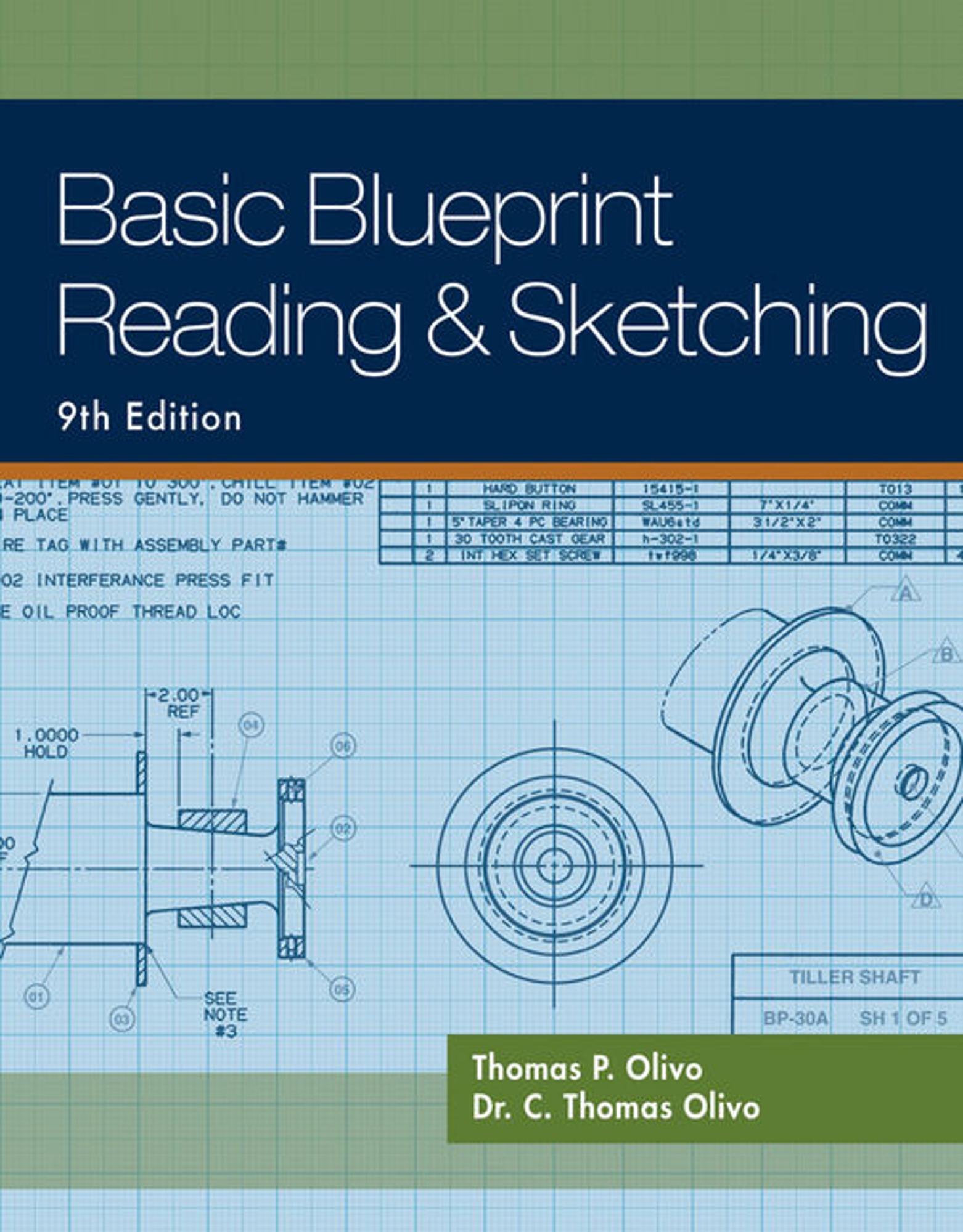 Cover image for eBook: Basic Blueprint Reading and Sketching | 9th Edition