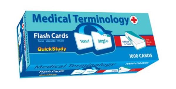 BARCHARTS / MEDICAL TERMINOLOGY FLASHCARDS; $17.95