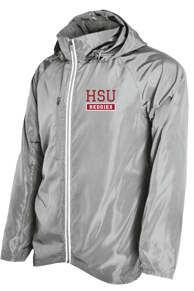 HSU Reddies Packable Rain Jacket; $64.99