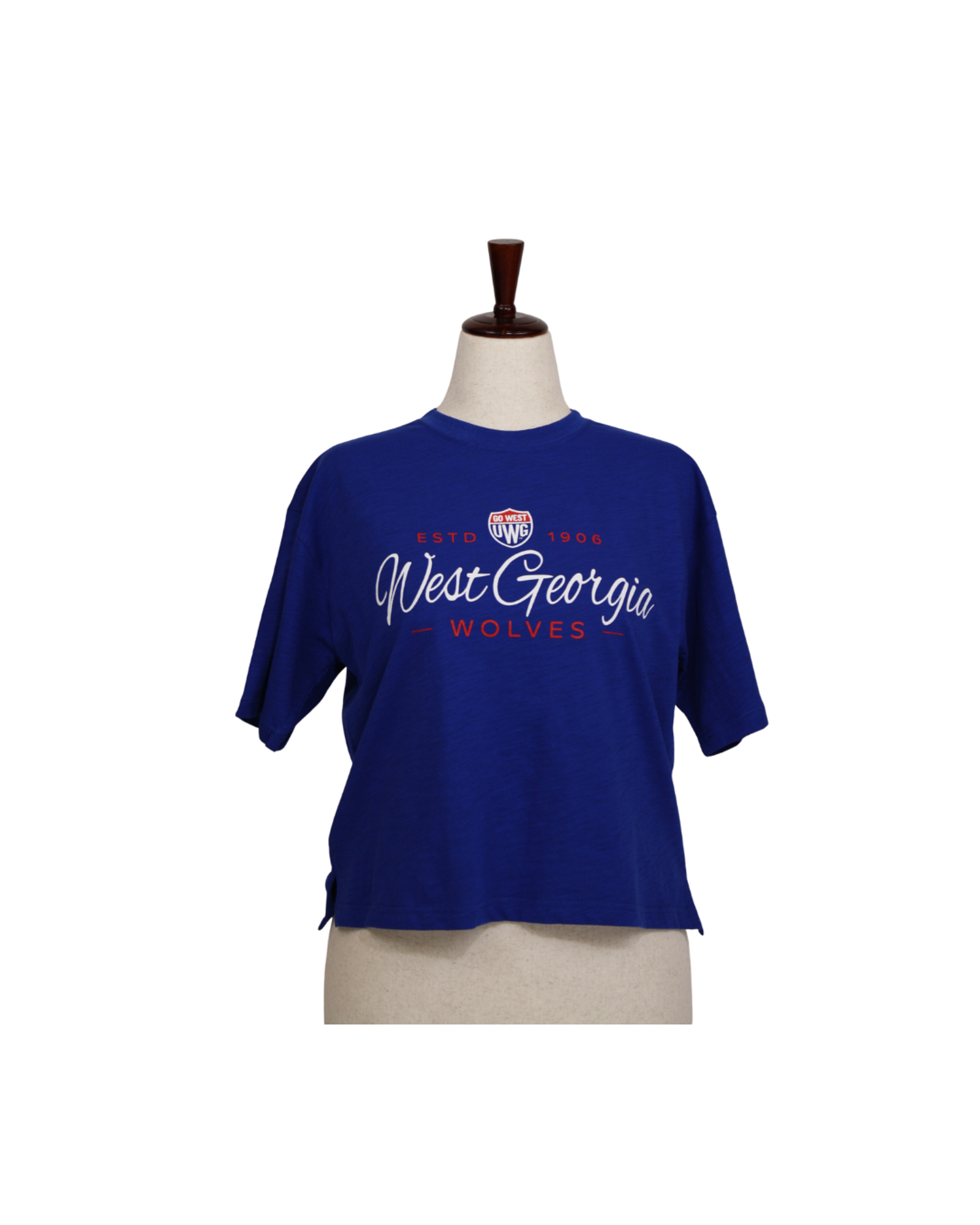 image of: WEST GEORGIA WOLVES SCRIPT OVERSIZED SLUB