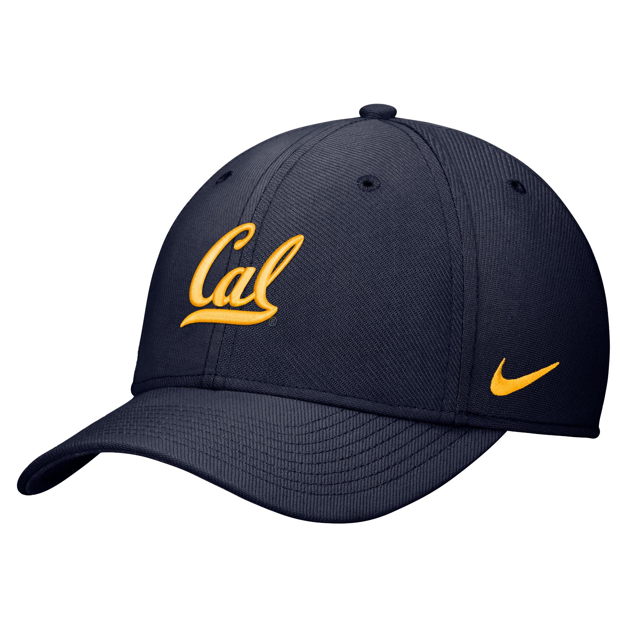 image of: Nike Sideline Dri-FIT Rise Swooshflex Hat Cal Logo