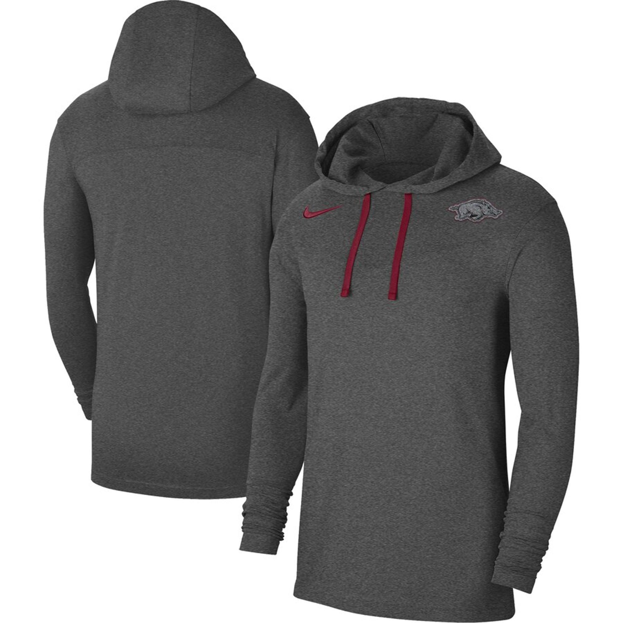 image of: Arkansas Razorbacks Nike Dri-Fit Long Sleeve Hoodie