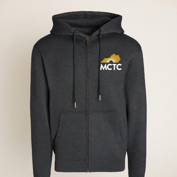 KMCTC HOODIE FULL ZIP STATE LOGO LC; $59.99