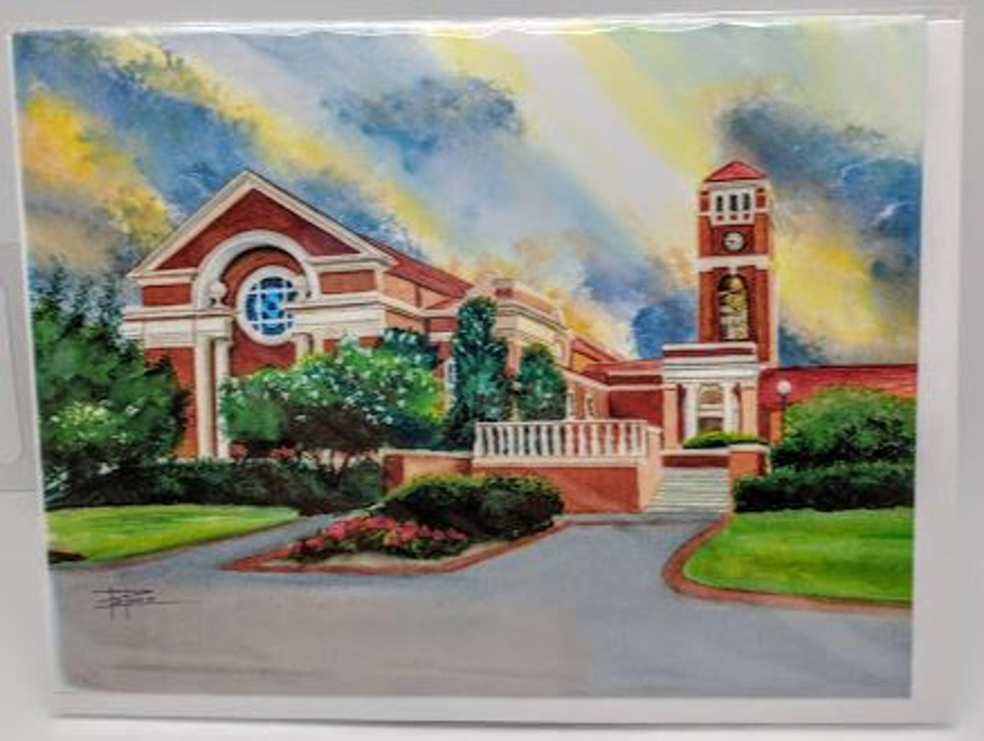 image of: Ole Miss Notecard - Paris-Yates Chapel