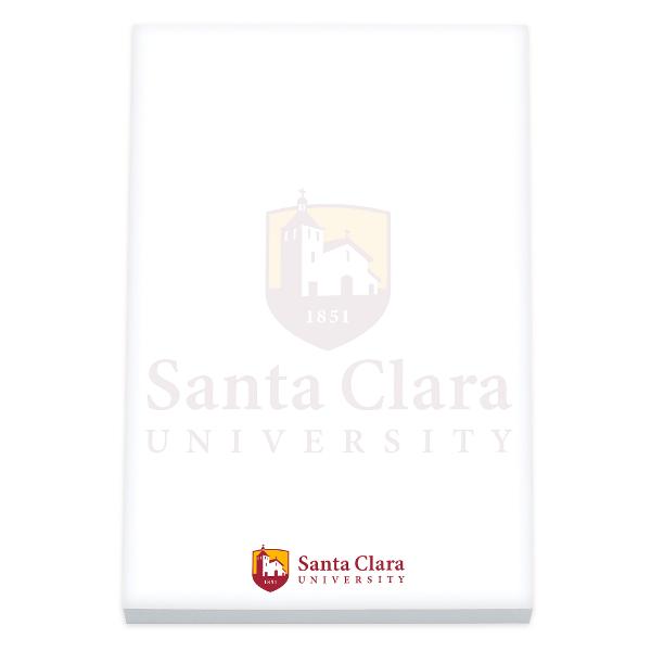 Santa Clara University Souvenir Scratch Pad 6x9 - 25 sheet 2 Pack; $8.98
