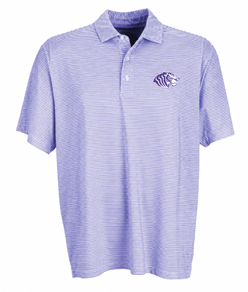 Ouachita Tigers Pro Tonal Micro-Stripe Polo; $84.99