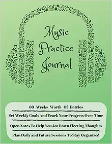 Cover image for Music Practice Journal