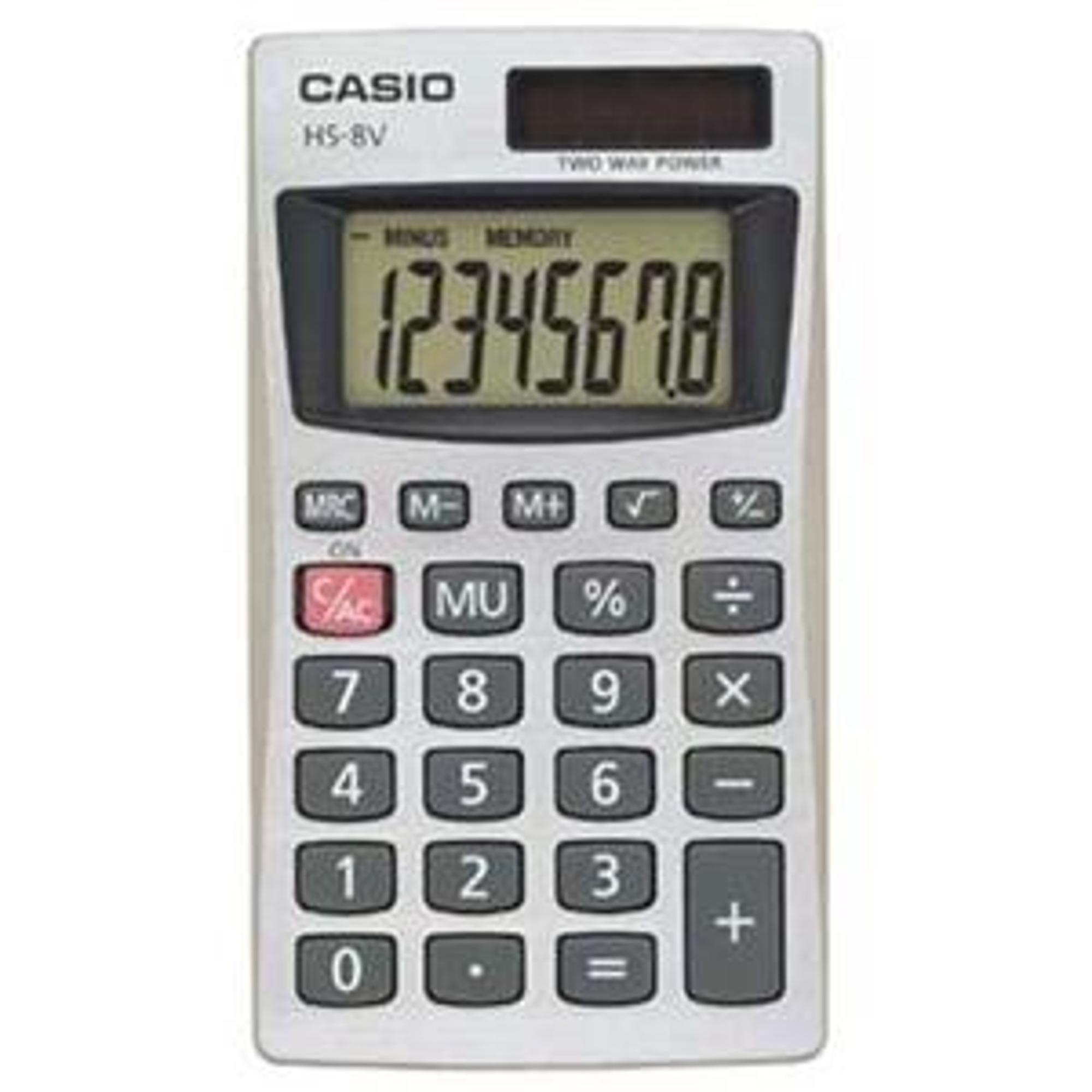 Product image 1 of 1 for CASIO HS-8V BASIC CALCULATOR