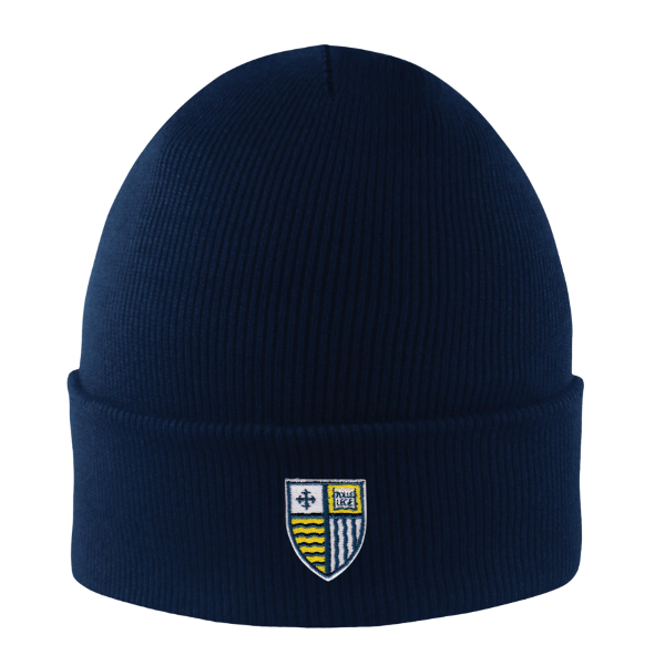 Shield Cuff Beanie - Navy; $18.99