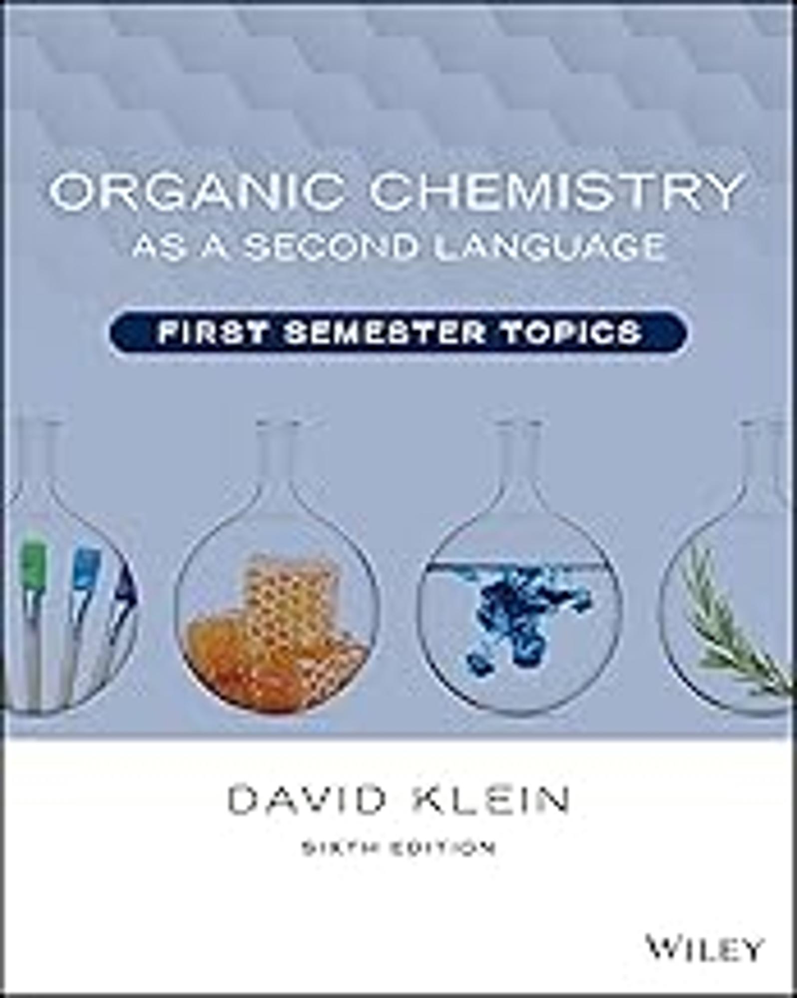 Cover image for ORGANIC CHEM.AS 2ND LANG.-VOL.1