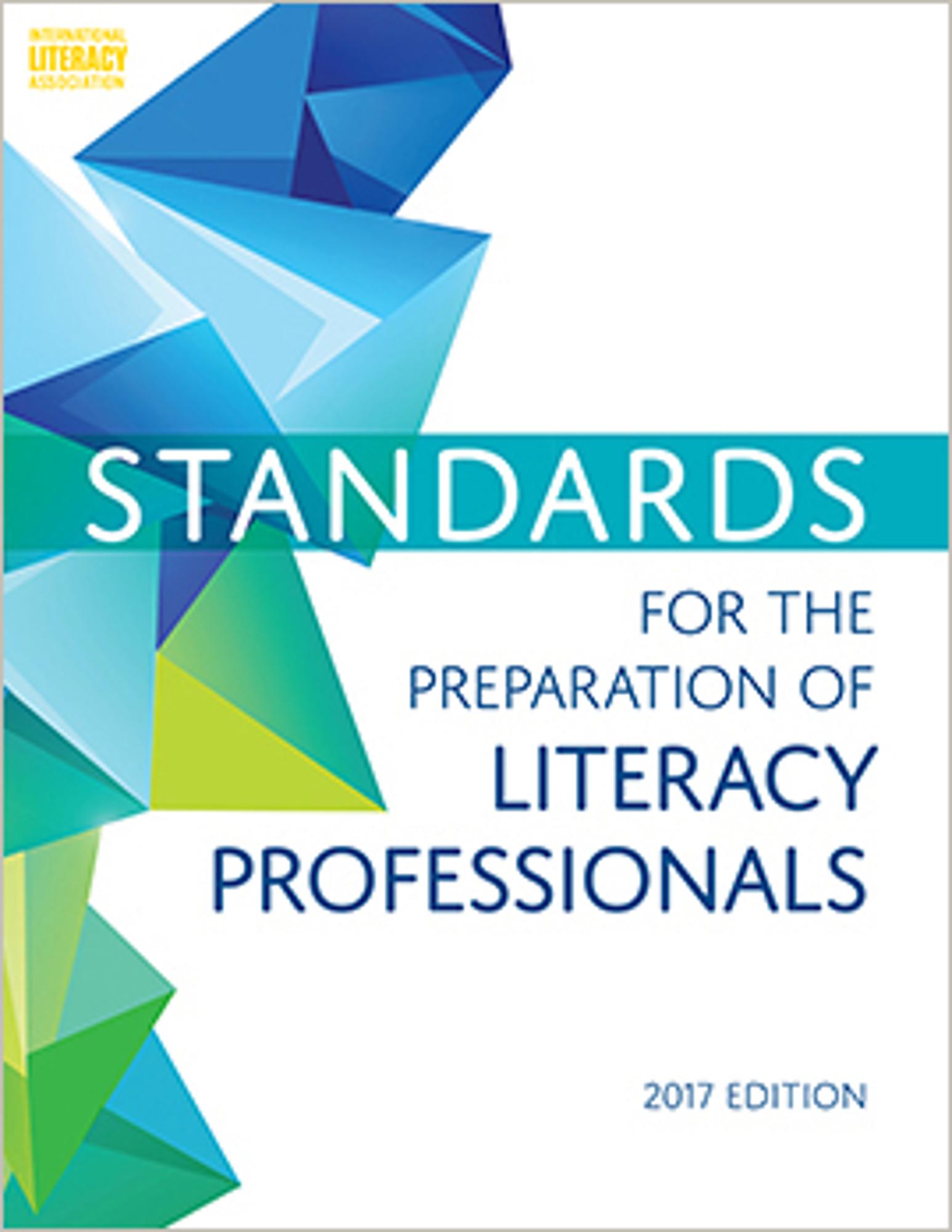 Cover image for STANDARDS FOR THE PREPARATION OF LITERACY PROFESSIONALS