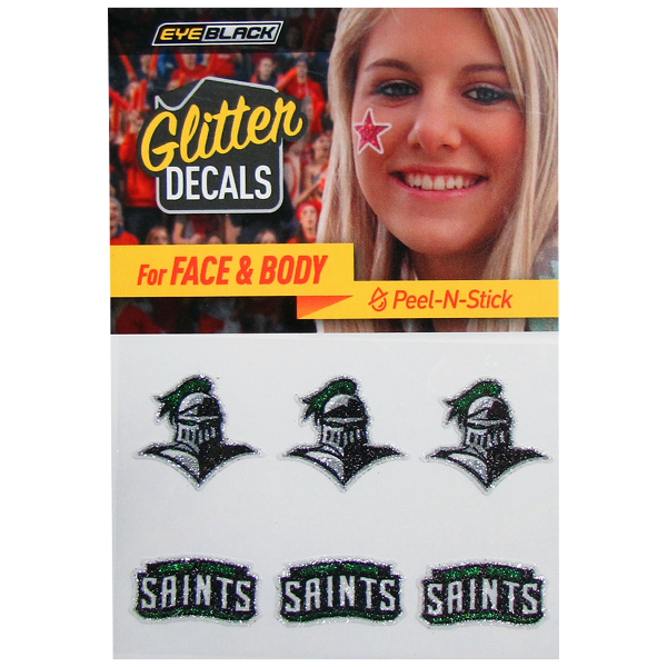 Louie and Wordmark Glitter Face & Body Decals; $6.99