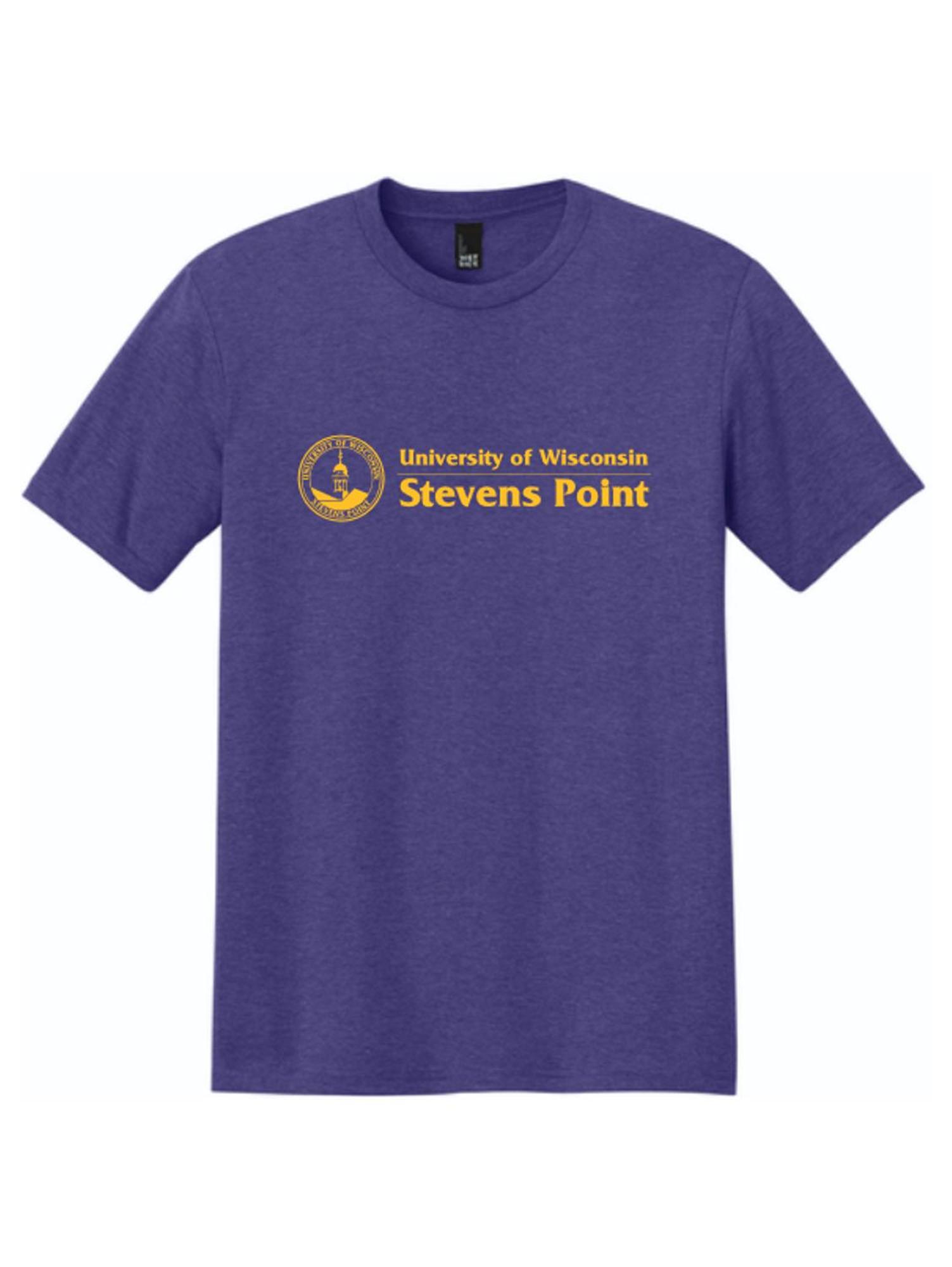 Product image 1 of 1 for UWSP Perfect Tri-Blend Tee, Purple Frost