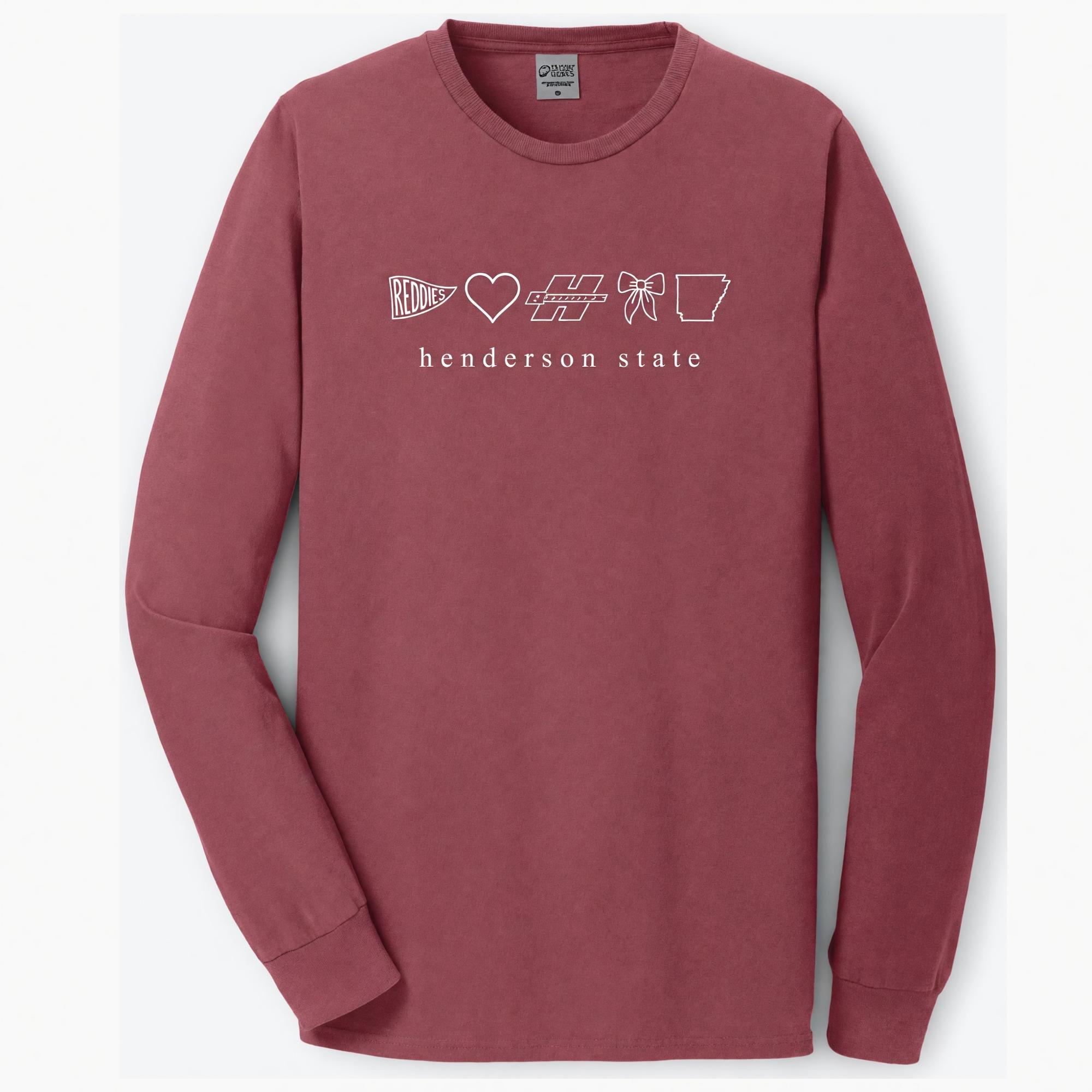 Product image 1 of 2 for Henderson State Beach Wash Long Sleeve Tee