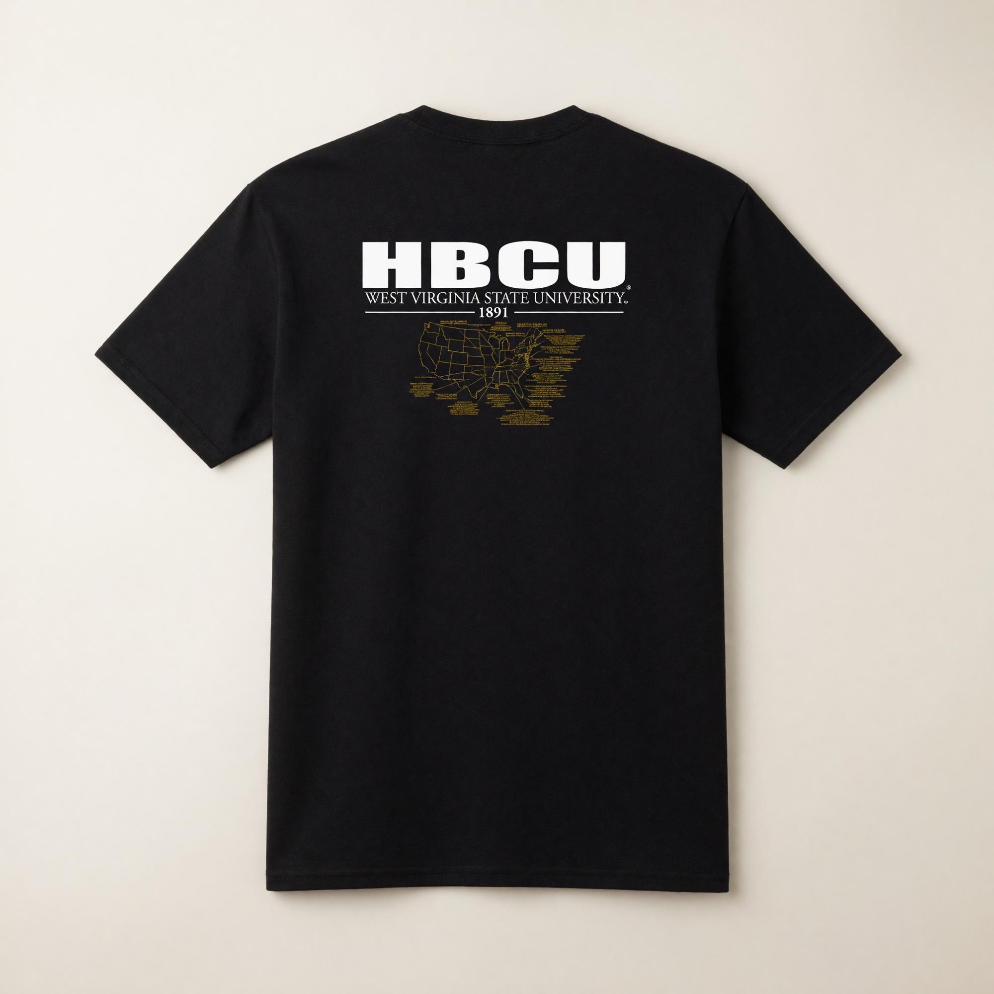 Product image 2 of 2 for Tee - Russell Black "HBCU" Crew