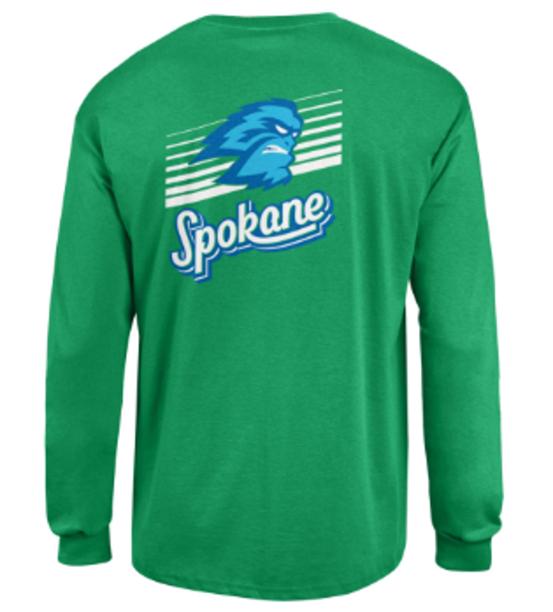 image of: SCC LS TEE SASQUATCH GRN