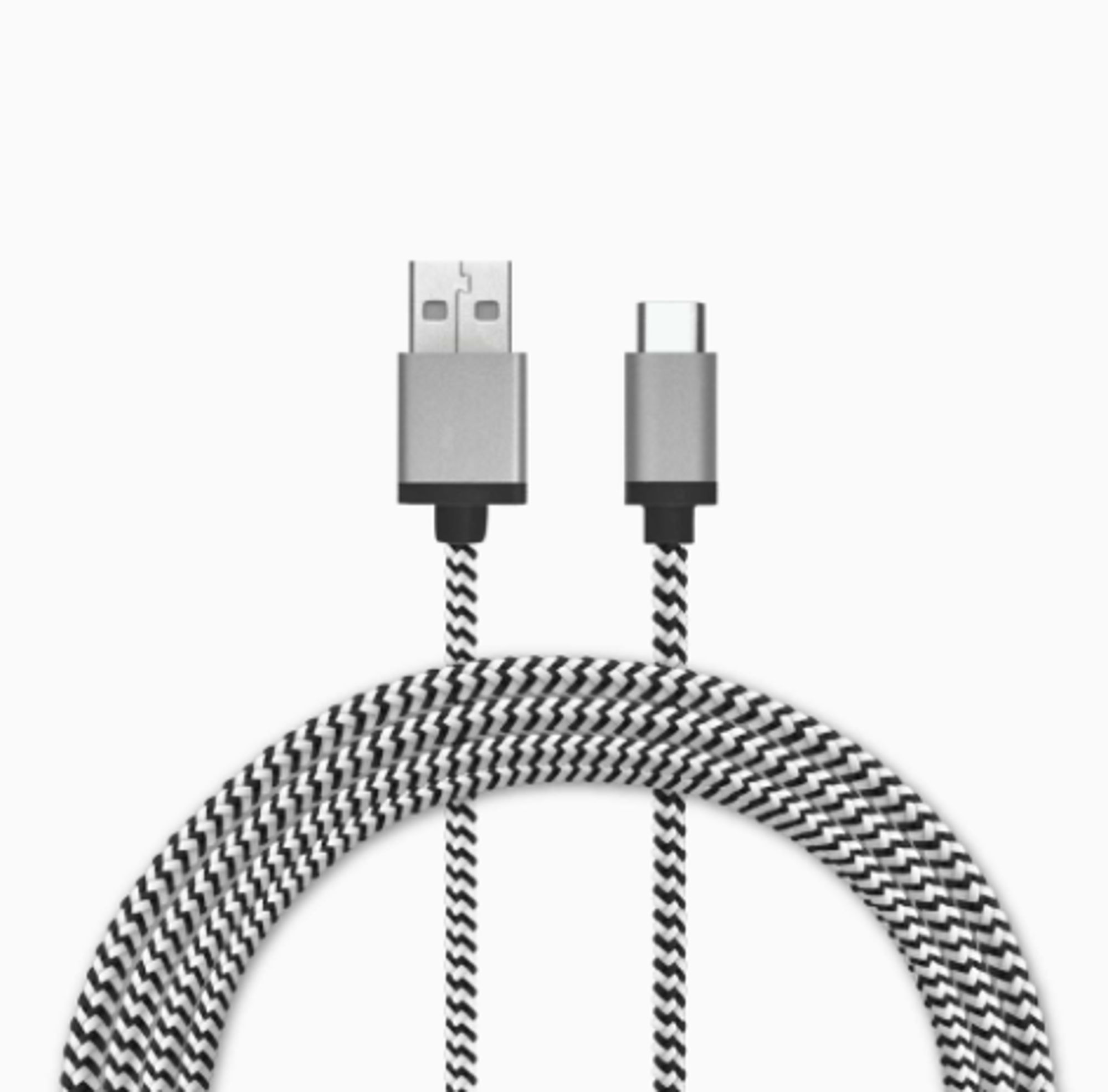 Product image 1 of 1 for LBT Premium Braided USB Cable, 4ft, USB-A to USB-C