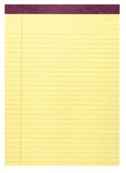 Roaring Spring Legal Pad, 50 Sheets, Yellow; $5.98