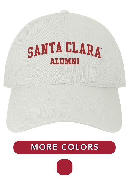 Santa Clara Broncos Alumni Adjustable Hat, Cardinal Red; $28.98